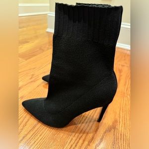 Women’s stretch high heel bootie